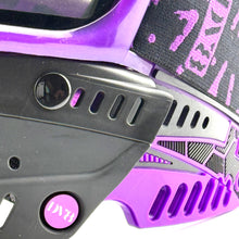 Load image into Gallery viewer, DV8 Black and Purple Proflex w/ Notch V2s - Full Goggle Build
