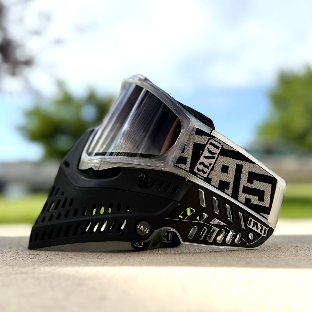 Clear and Black DV8 Proflex - Full Goggle Build