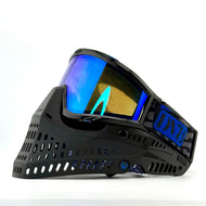 Black and Blue DV8 Proflex - full goggle build