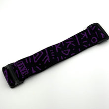 Load image into Gallery viewer, DV8 Black and Purple Proflex w/ Notch V2s - Full Goggle Build
