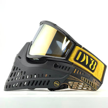 Load image into Gallery viewer, DV8 Black and Tan Proflex w/ Notch V3s and THINS - Full Goggle Build
