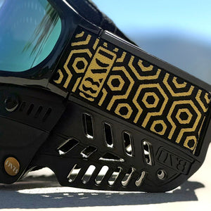 Black and Gold DV8 Proflex - Full Goggle Build