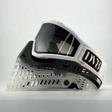 Load image into Gallery viewer, DV8 Custom Whtie and Clear Proflex w/ V3s and THINs - Full Goggle Build
