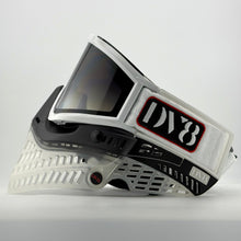 Load image into Gallery viewer, DV8 Custom Whtie and Clear Proflex w/ V3s and THINs - Full Goggle Build
