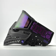 Load image into Gallery viewer, Black and Purple DV8 Proflex - full goggle build
