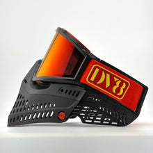 Load image into Gallery viewer, Black w/ Red DV8 Proflex - Full Goggle Build
