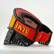 Load image into Gallery viewer, Black w/ Red DV8 Proflex - Full Goggle Build

