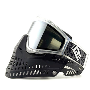 Clear and Black JT Proflex with Notch V2 Ears and FeatherLight Strap - Full Goggle Build