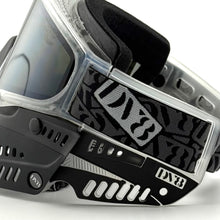 Load image into Gallery viewer, Clear and Black JT Proflex with Notch V2 Ears and FeatherLight Strap - Full Goggle Build
