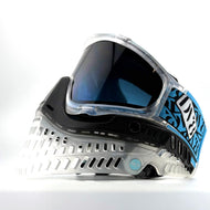 DV8 Light Blue and Clear Proflex - Full Goggle Build