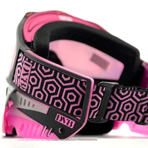 DV8 Nuclear Pink Custom Proflex - Full Goggle Build