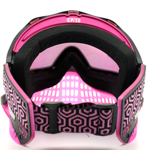 DV8 Nuclear Pink Custom Proflex - Full Goggle Build