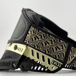 Black and Pearl DV8 Custom Proflex - Full Goggle Build