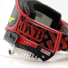 Load image into Gallery viewer, DV8 Red / Clear Proflex - Full Goggle Build
