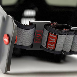 DV8 Custom Battleship Gray Flex 8: Samurai - Full Goggle Build