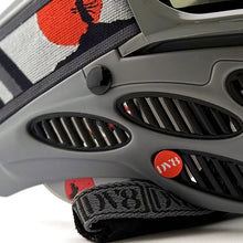 Load image into Gallery viewer, DV8 Custom Battleship Gray Flex 8: Samurai - Full Goggle Build
