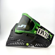Load image into Gallery viewer, DV8 Peridot ICE and Black Proflex - Full Goggle Build

