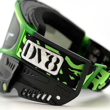 Load image into Gallery viewer, DV8 Peridot ICE and Black Proflex - Full Goggle Build
