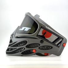 Load image into Gallery viewer, DV8 Custom Battleship Gray Flex 8: Samurai - Full Goggle Build
