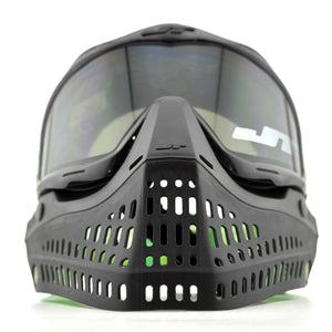 DV8 Lime Green Sticker Bomb Proflex - Full Goggle Build