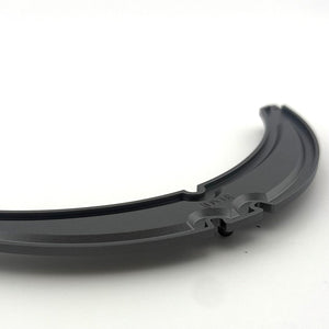DV8 Custom Battleship Gray Flex 8: Red and Gray - Full Goggle Build