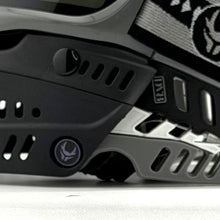 Load image into Gallery viewer, Gray DV8 Modern Samurai Custom Proflex - Full Goggle Build
