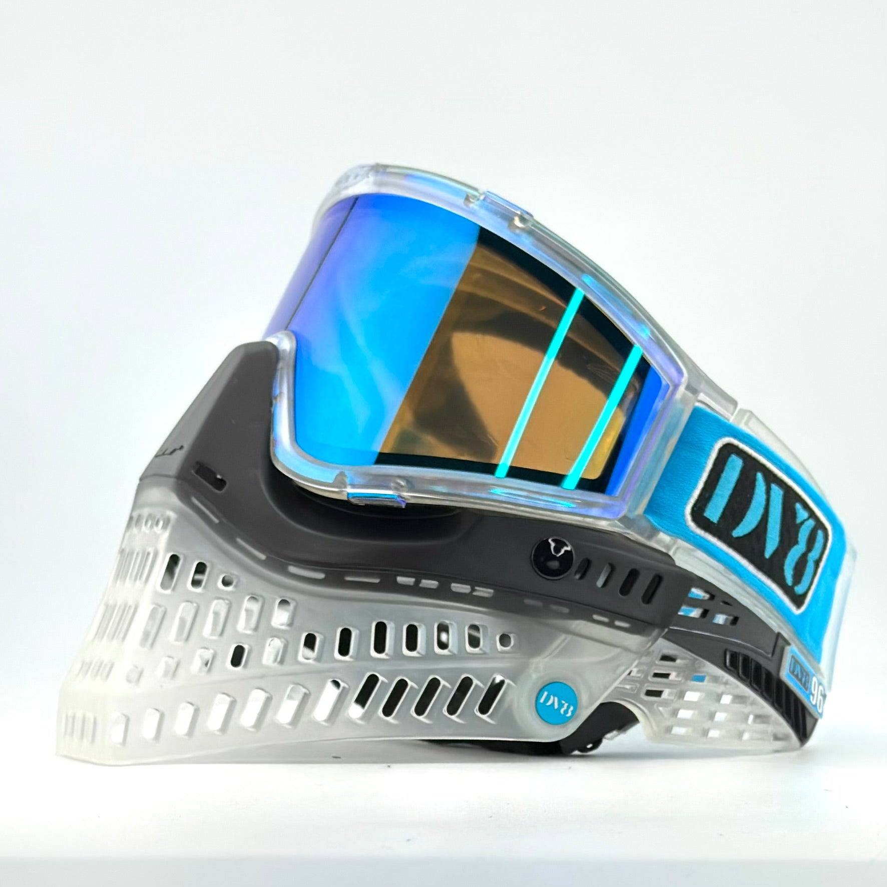 DV8 Custom Clear Proflex: Numbered Jewel - Color Accents