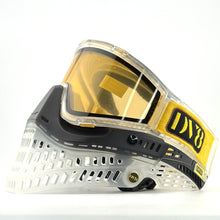 Load image into Gallery viewer, DV8 Custom Black and Clear Proflex: Numbered Jewel - Color Accents - Full goggle builds
