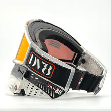 Load image into Gallery viewer, DV8 Custom Clear Proflex: Numbered Jewel - Color Accents - Full Goggle Build
