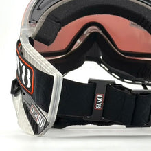 Load image into Gallery viewer, DV8 Custom Clear Proflex: Numbered Jewel - Color Accents - Full Goggle Build
