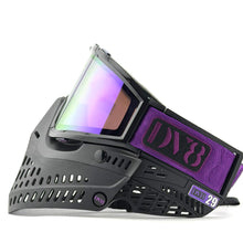 Load image into Gallery viewer, DV8 Custom Black Proflex: Numbered Jewel - Color Accents - Full goggle builds
