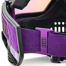 Load image into Gallery viewer, DV8 Custom Black Proflex: Numbered Jewel - Color Accents - Full goggle builds
