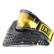 Load image into Gallery viewer, DV8 Custom Black Proflex: Numbered Jewel - Color Accents - Full goggle builds
