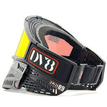Load image into Gallery viewer, DV8 Custom Black Proflex: Numbered Jewel - Color Accents - Full goggle builds
