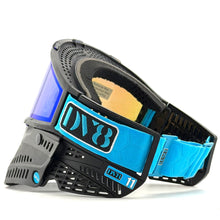 Load image into Gallery viewer, DV8 Custom Black Proflex: Numbered Jewel - Color Accents - Full goggle builds
