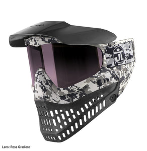 Limited Edition Digital Snow Camo Proflex Goggles - with BOTH the BLACK and WHITE lowers with optional 2nd lens