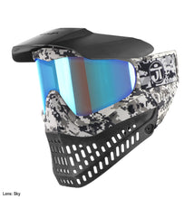 Load image into Gallery viewer, Limited Edition Digital Snow Camo Proflex Goggles - with BOTH the BLACK and WHITE lowers with optional 2nd lens
