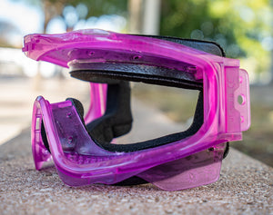 Opal Pinkish Purple ICE JT Frames - Transparent