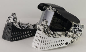 Limited Edition Digital Snow Camo Proflex Goggles - with BOTH the BLACK and WHITE lowers with optional 2nd lens