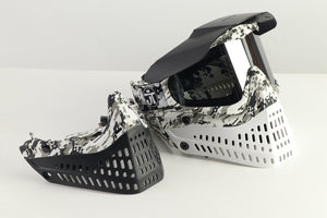 Limited Edition Digital Snow Camo Proflex Goggles - with BOTH the BLACK and WHITE lowers with optional 2nd lens