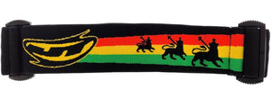 Woven JT Goggle Strap - Rasta