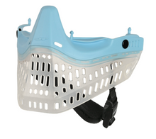 Load image into Gallery viewer, Carolina Blue and Clear Ice Lower - with Magnetic Chinstrap for JT Proflex
