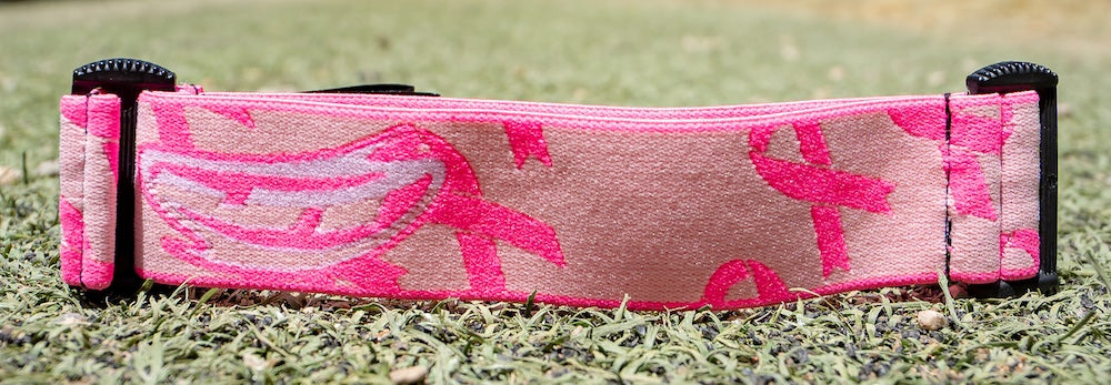 Woven Pink JT Breast Cancer Awareness Strap