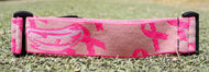 Woven Pink JT Breast Cancer Awareness Strap