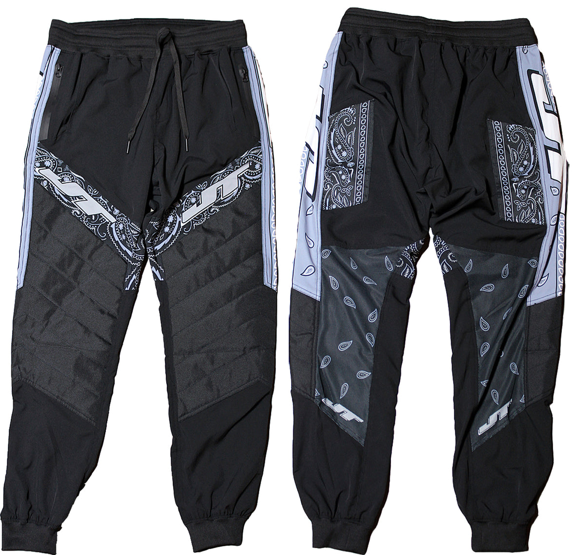Pantalon JT Ground Pounder Jogger – Paintball, Neuf, Noir Bandana, Taille S