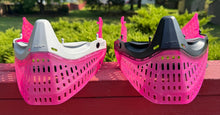 Load image into Gallery viewer, Nuclear Translucent Pink JT Proflex Facemask Bottom and Ears
