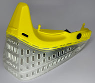 Yellow and Ice Clear Lower - with Magnetic Chinstrap for JT Proflex
