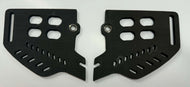 Mini Inline Foam Ears for JT Proflex - Black on one side and camo on other