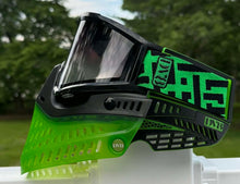Load image into Gallery viewer, DV8 Black and Lime Green Proflex - Full Goggle Build
