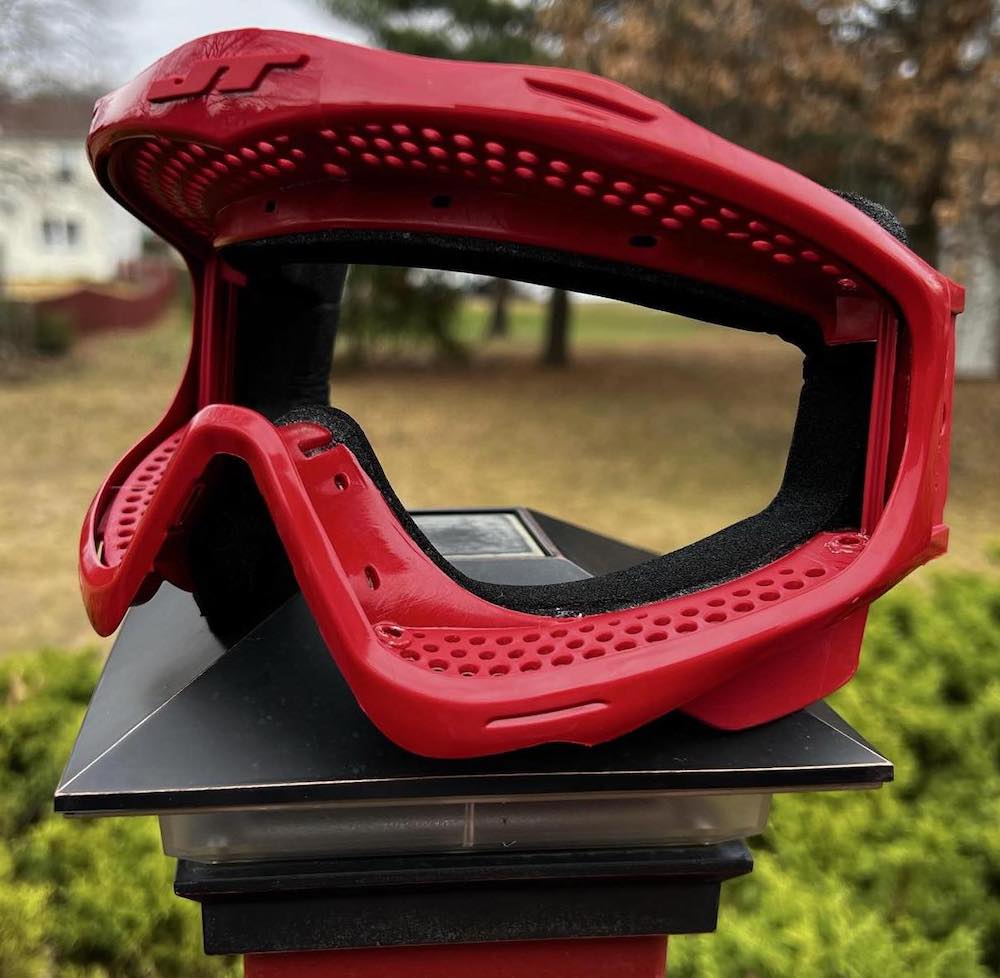 JT ProFlex X red/black ゴーグルマスク JT Proflex X Paintball Mask Red – DiscountPaintball.com